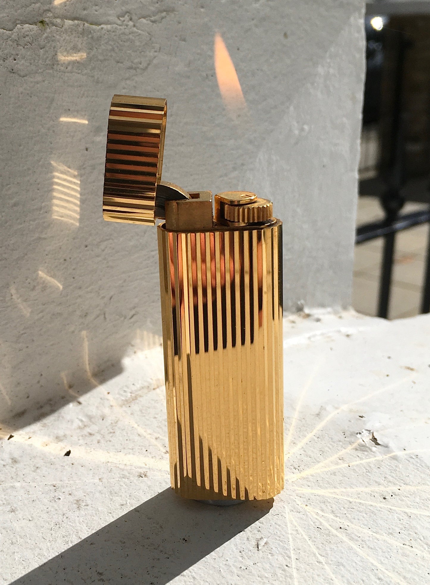 1990s Cartier Godron Lighter
