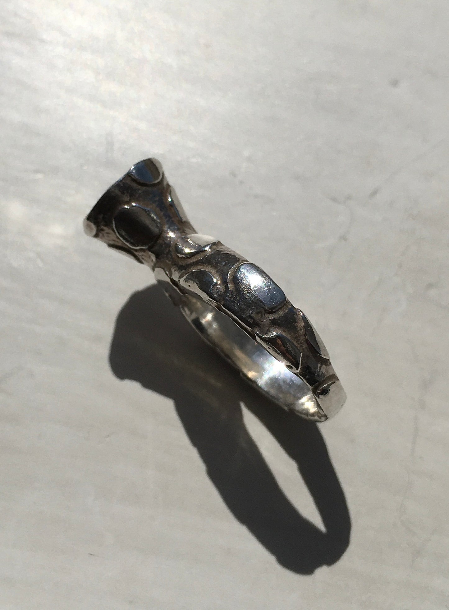 Vintage 1990s Sterling Silver Ring