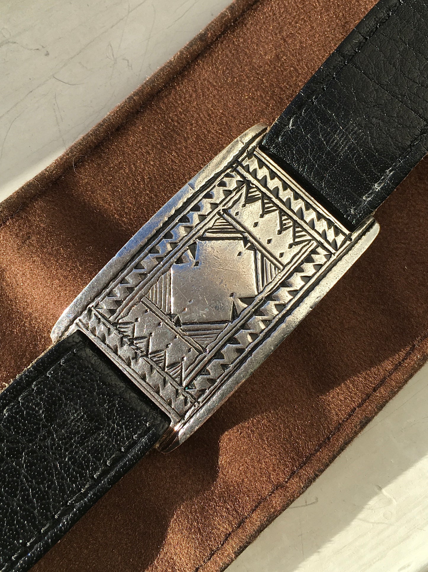 Vintage Sterling Silver ‘Touareg’ Hermès Bracelet