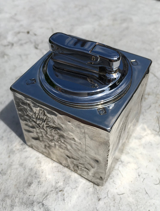 Vintage 1960s Sterling Silver Table Lighter