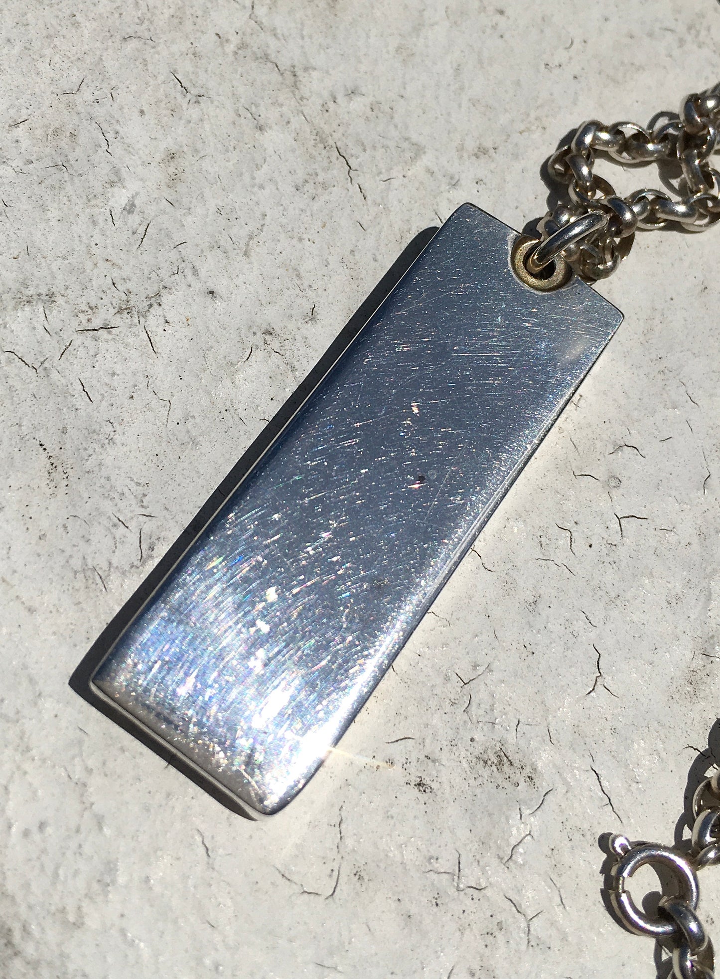 Vintage 1970s Sterling Silver Ingot
