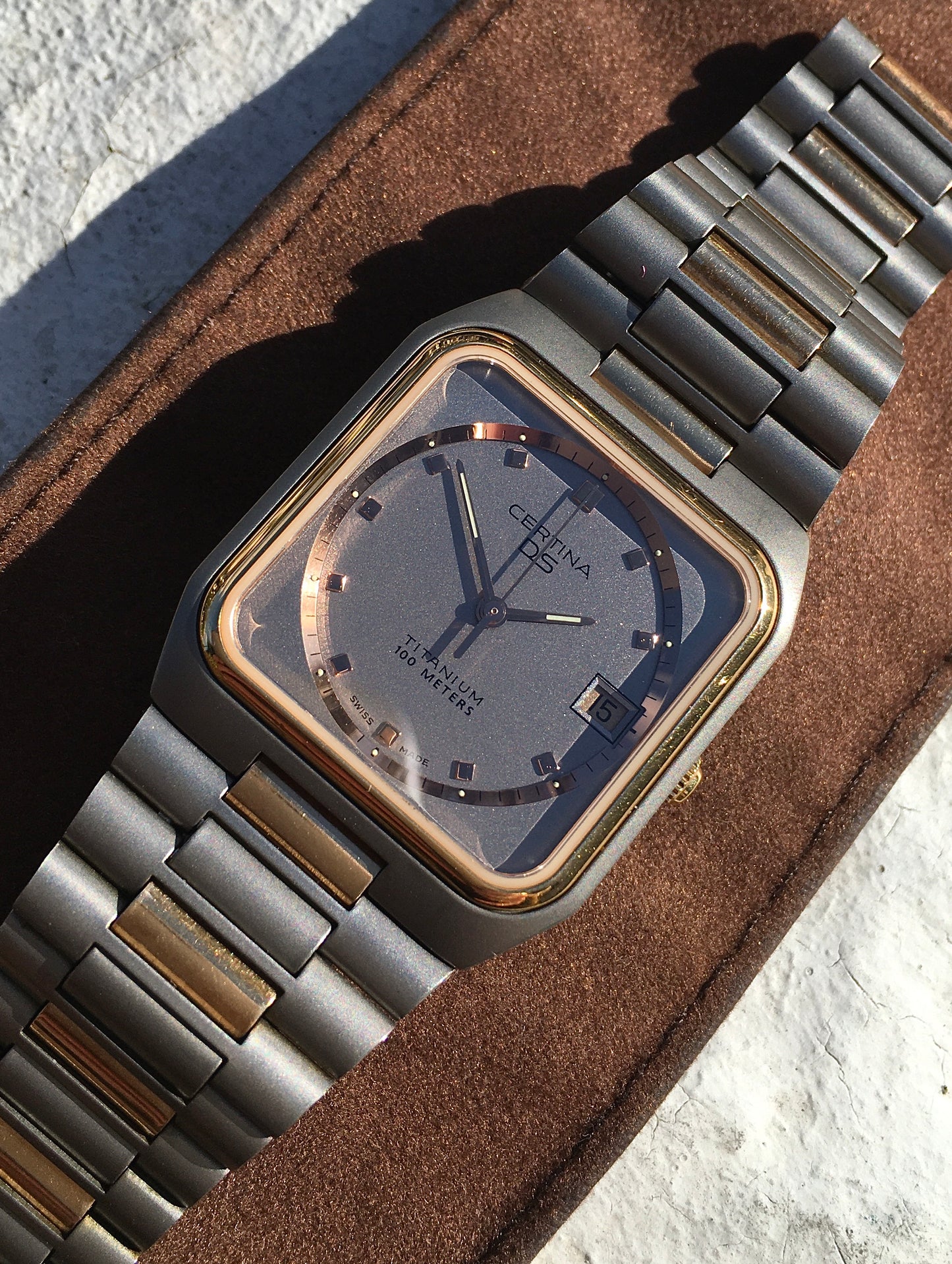 Vintage 1980s Titanium Certina