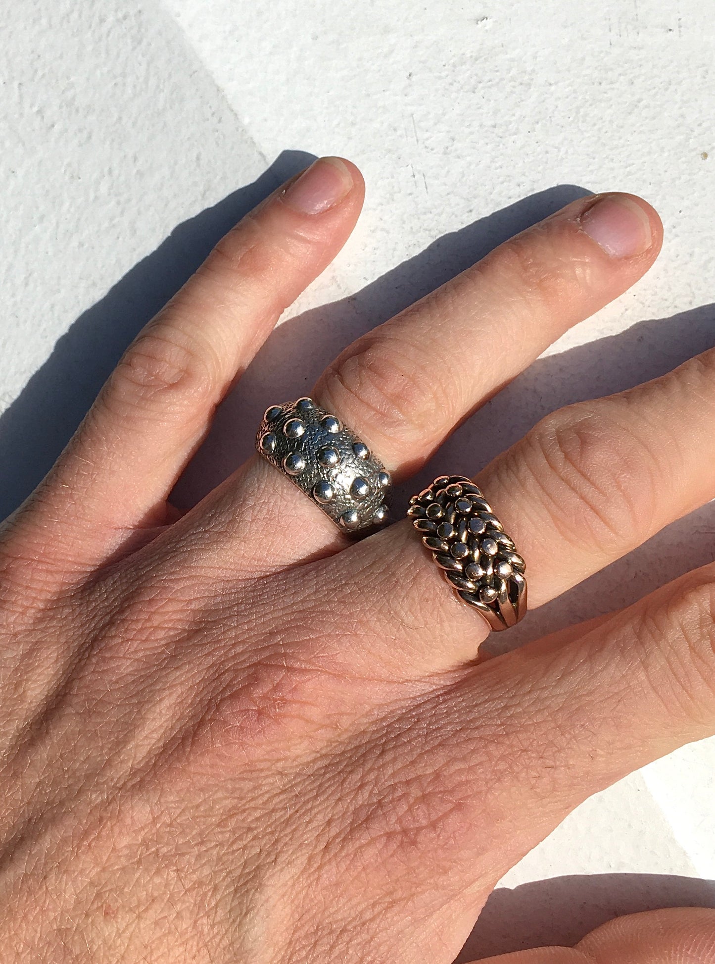 Vintage 1970s Sterling Silver Ring