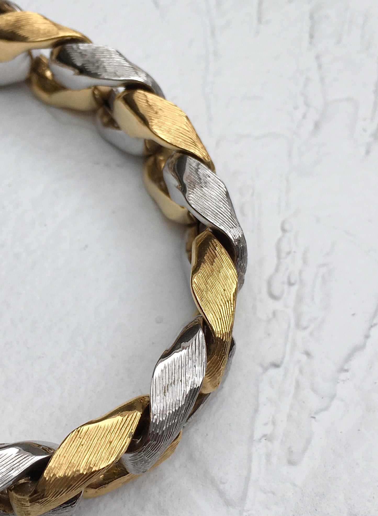 18k Bicolour Bucherer Curb Link