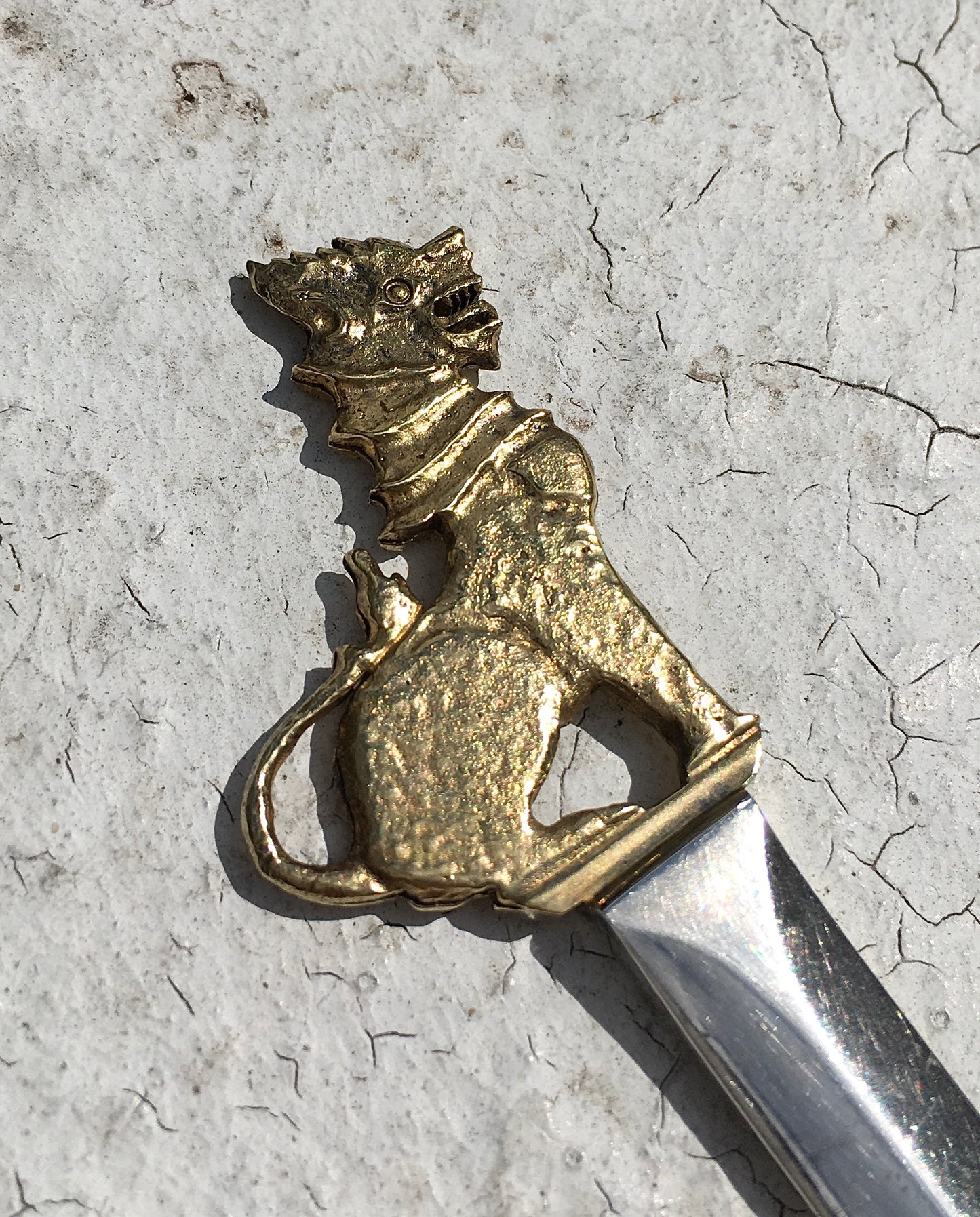 Vintage 1970s Sterling Silver Algernon Asprey Letter Opener