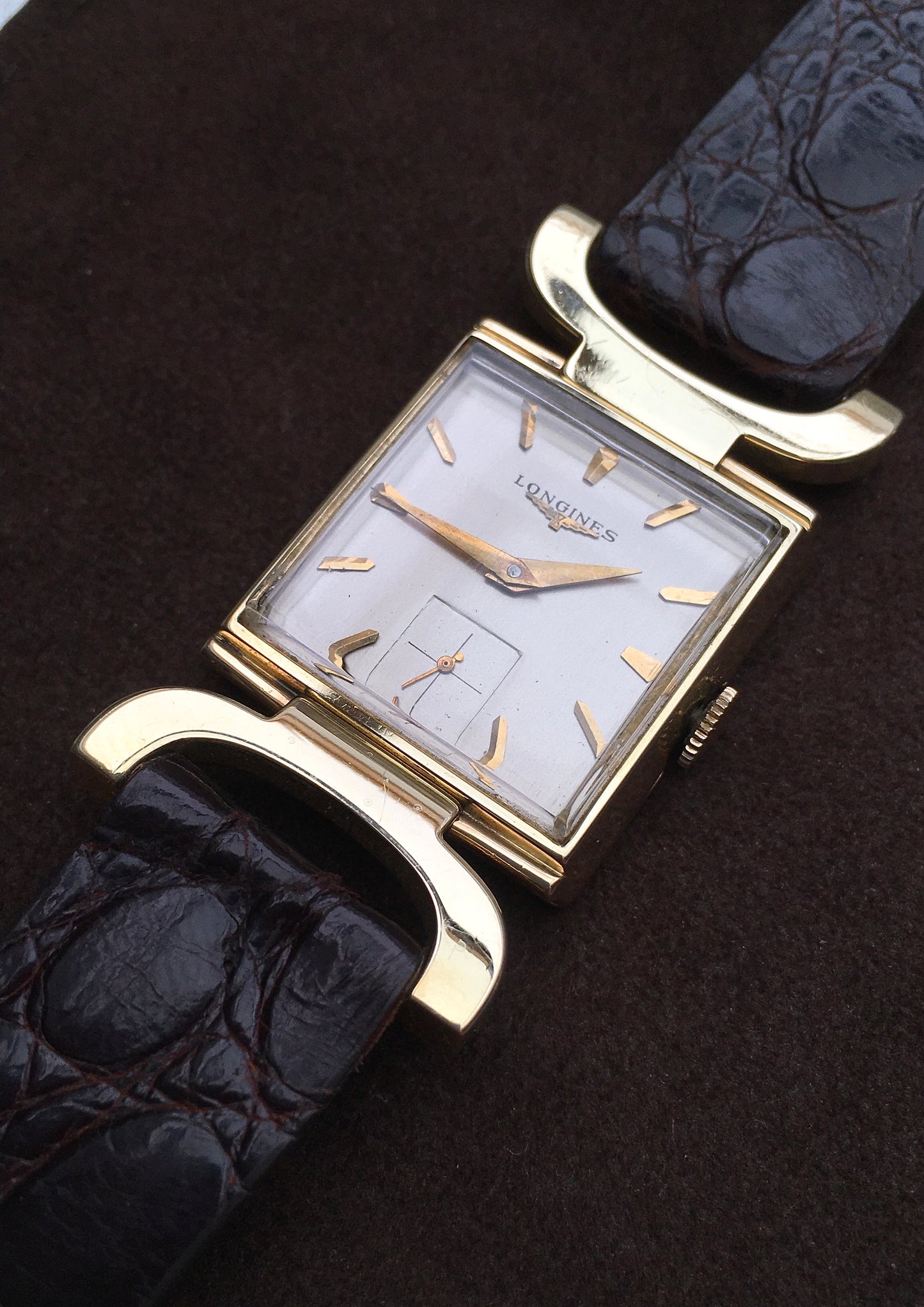 1950s 14k Gold Longines