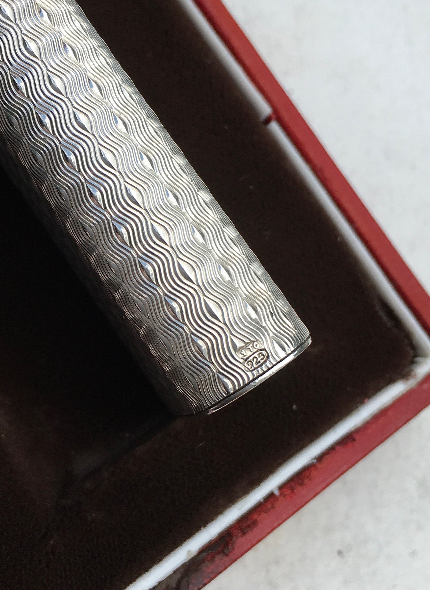Vintage 1980s Sterling Silver Cartier