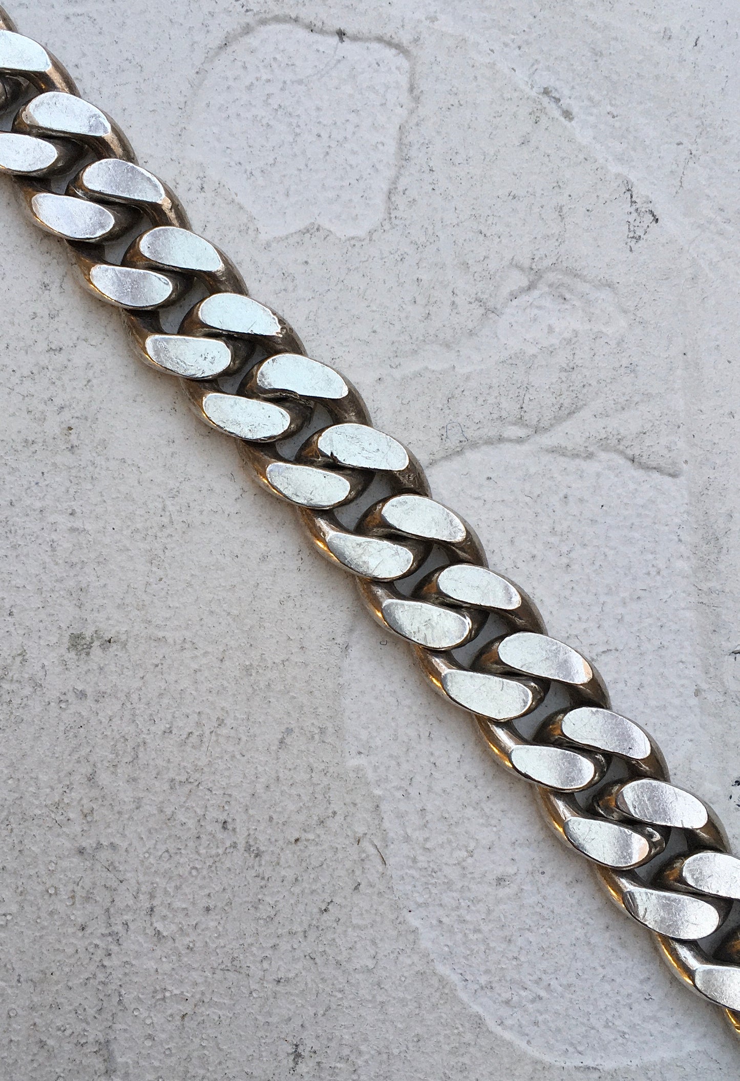 Heavy Sterling Silver Curb Link