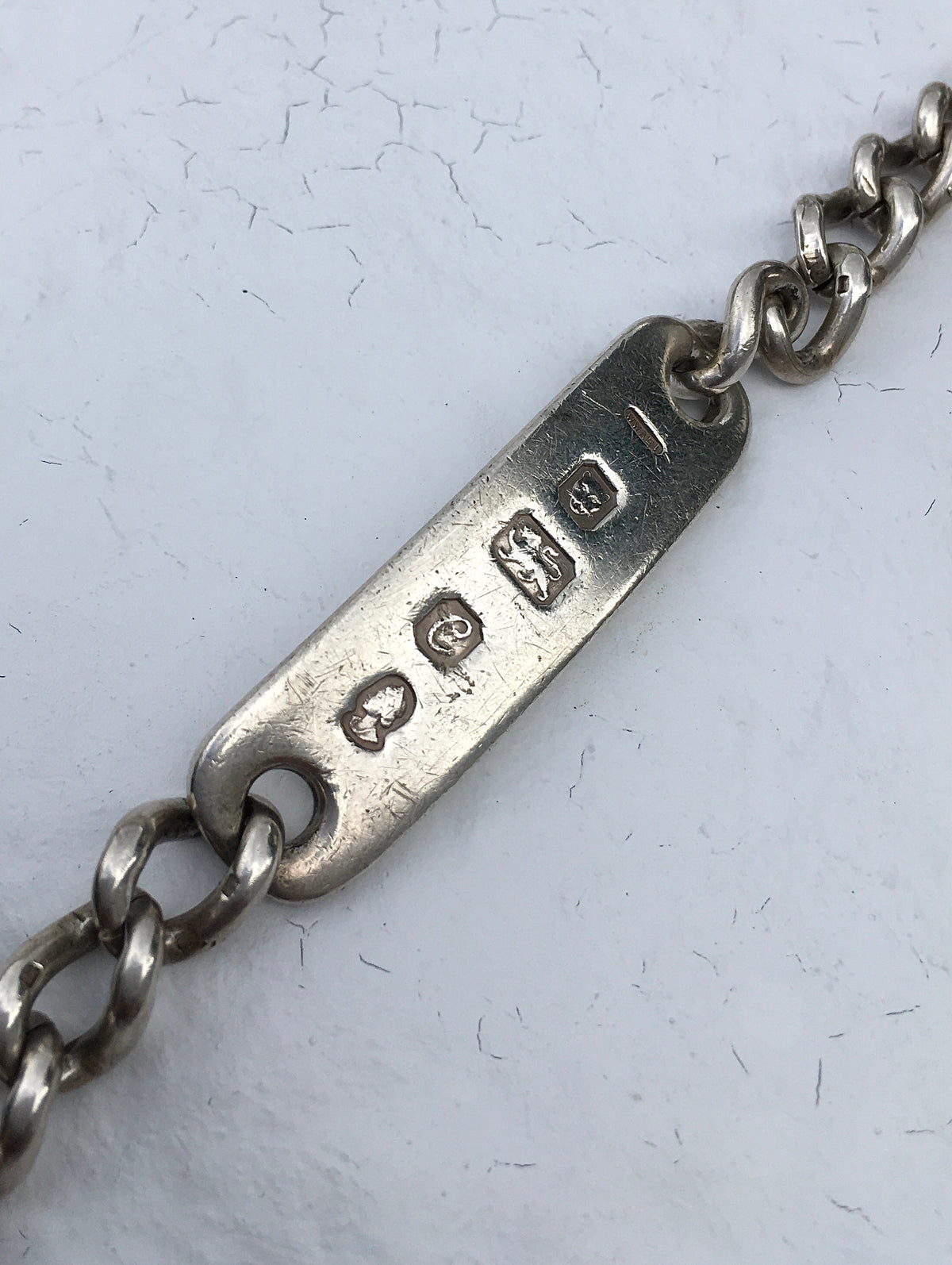 Vintage 1970s Identity Curb Link