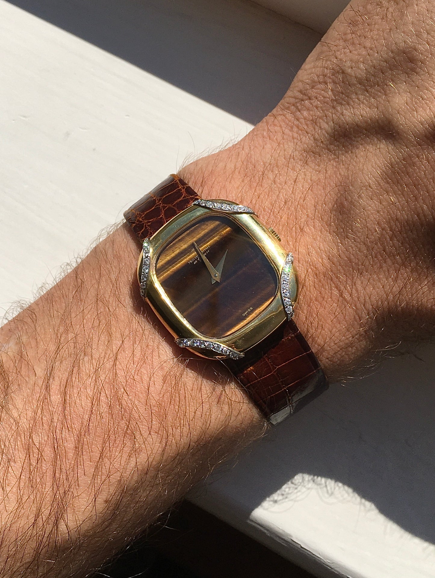 Vintage 1970s 18k Montre Royale
