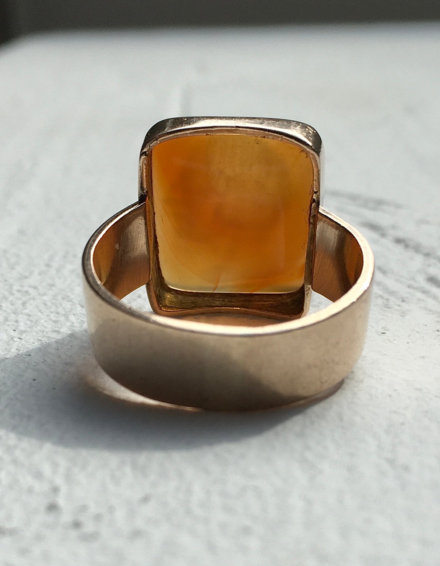 Vintage 9ct Gold Intaglio