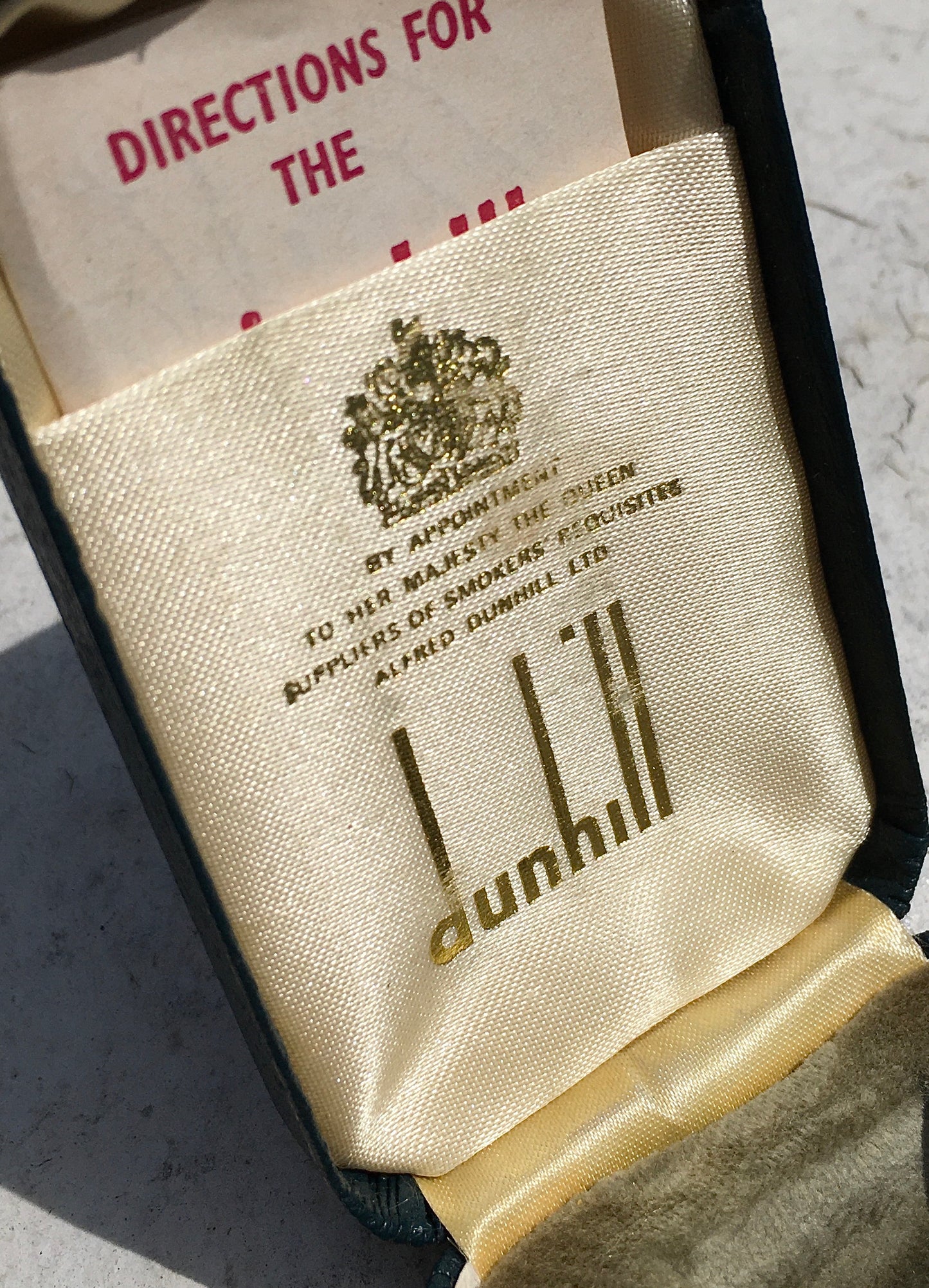Vintage 1960s Dunhill Rollagas
