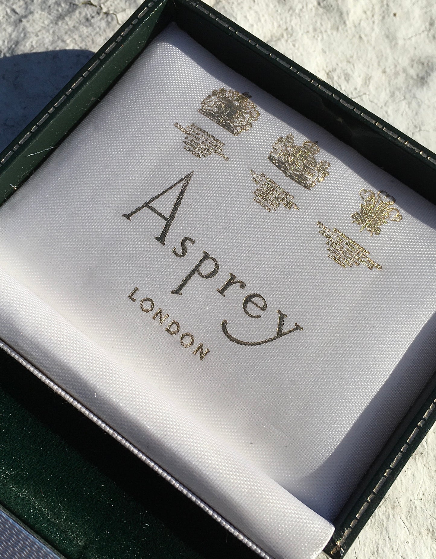 Sterling Silver Asprey Elizabeth II Pill Box