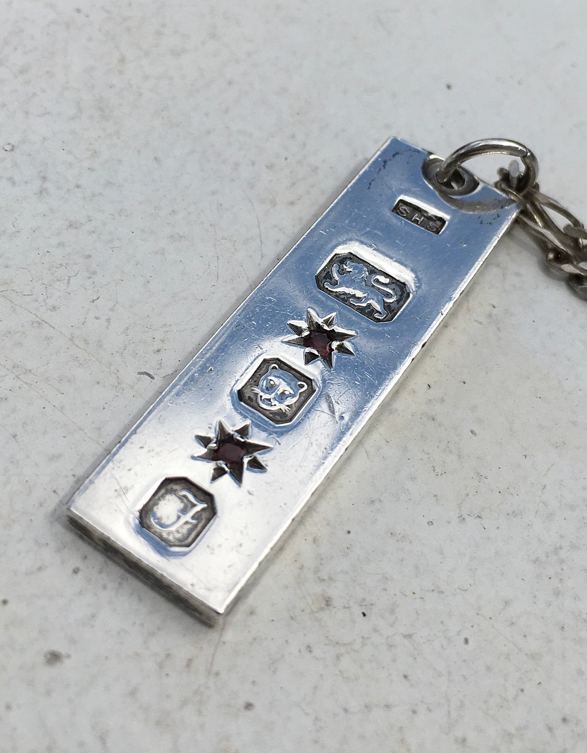 Vintage 1980s Sterling Silver Ingot