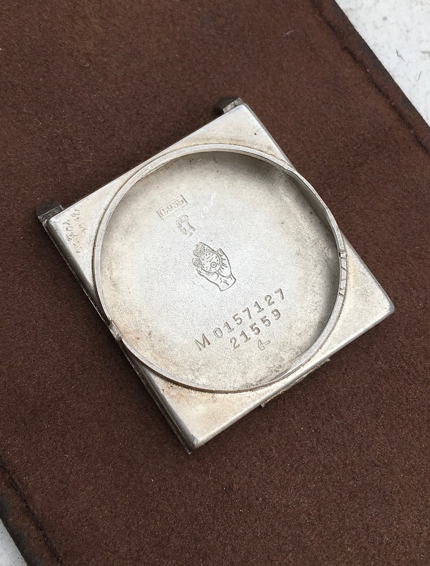 Vintage 1930s Sterling Silver Movado