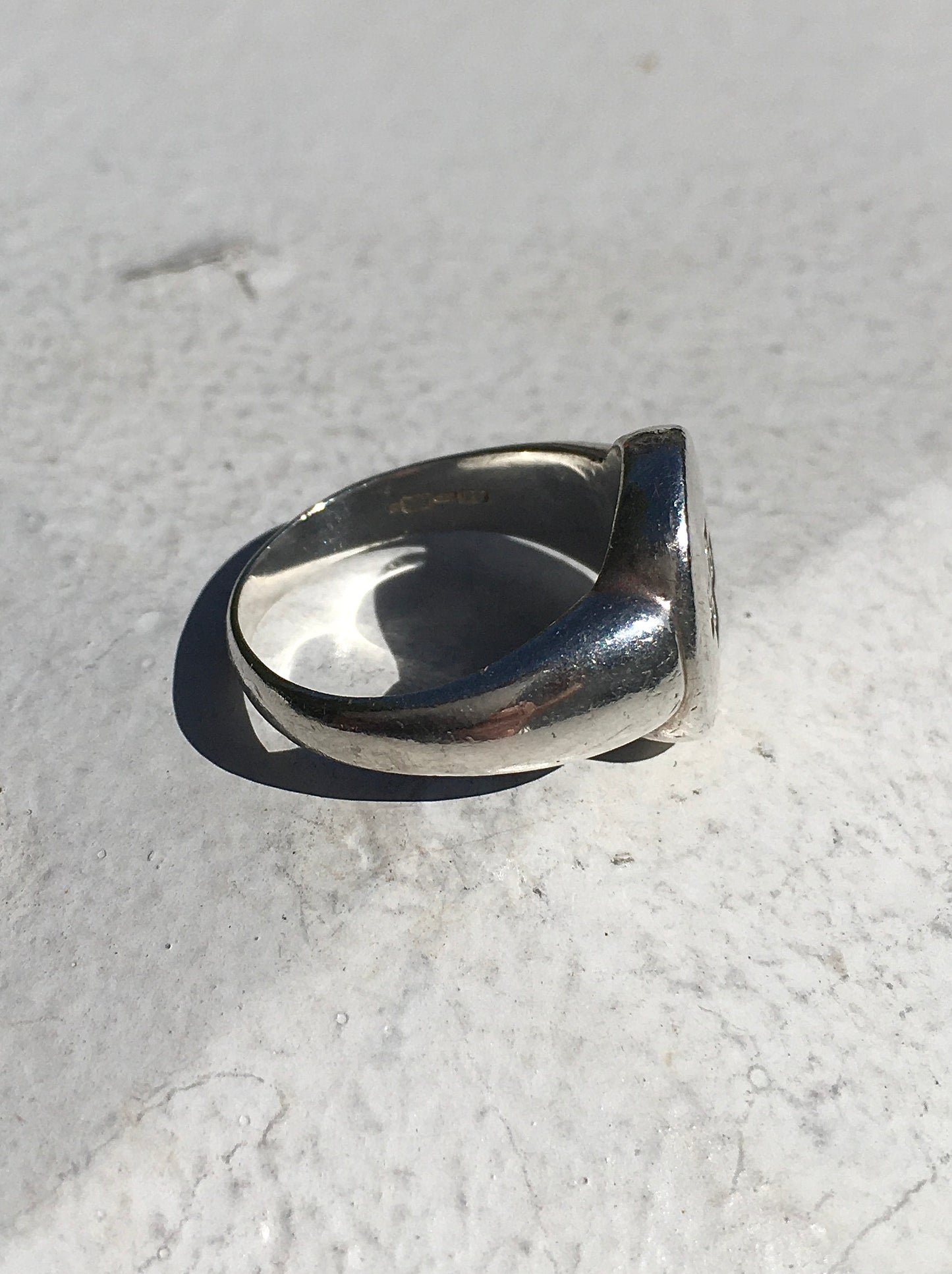 Vintage Millenium Sterling Silver Ring