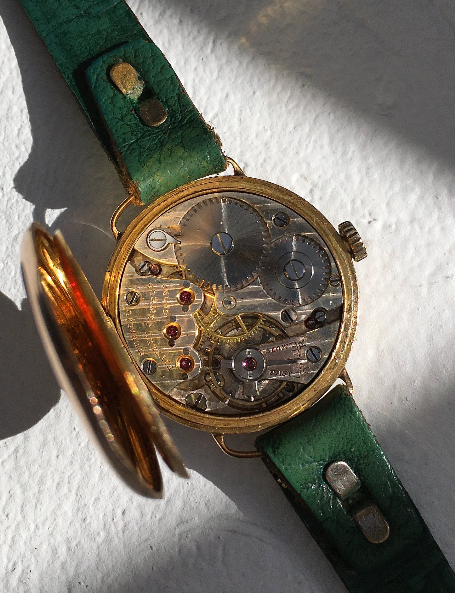 Antique 1920s 9ct Gold Movado