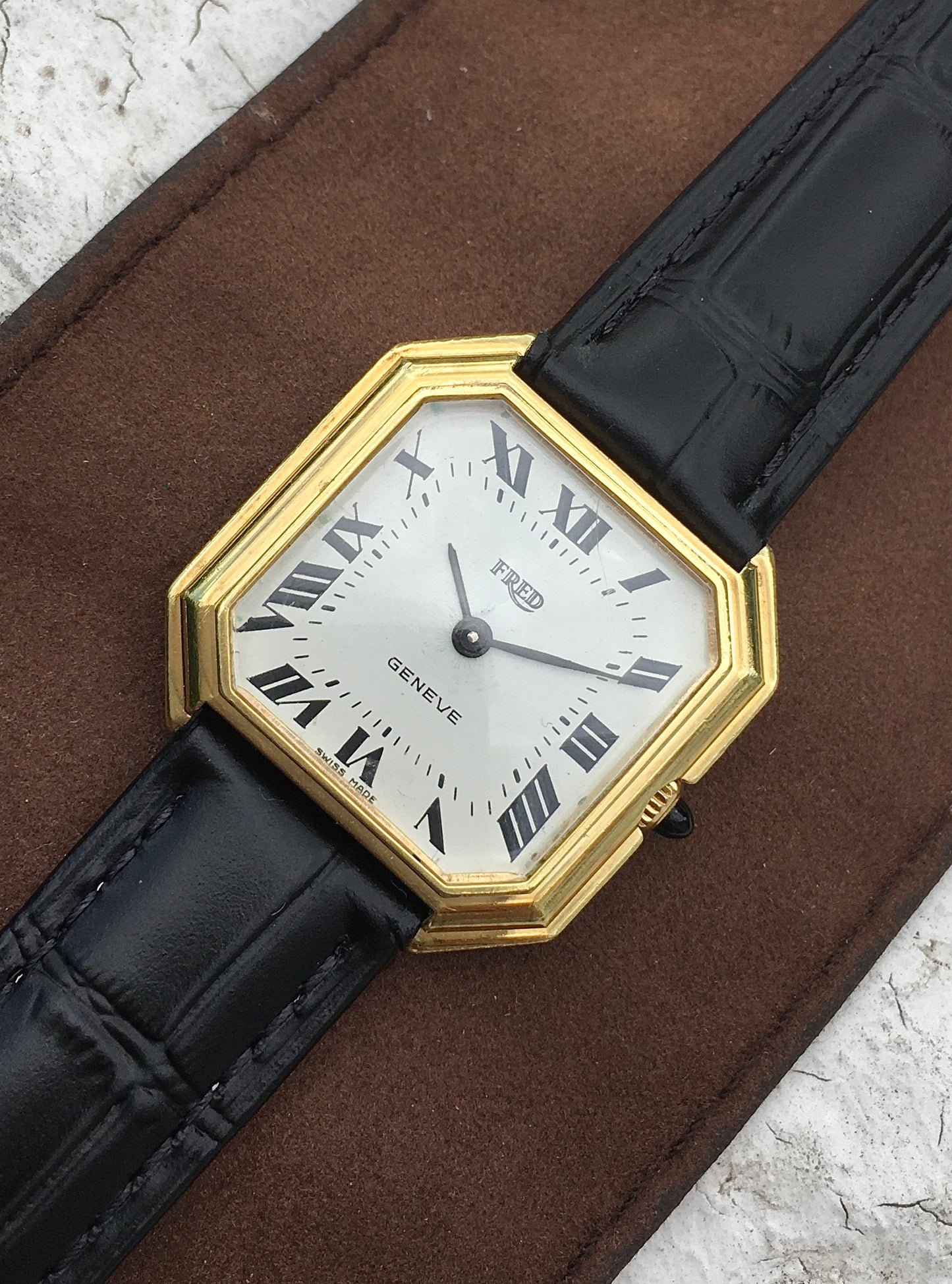 Vintage 1970s Fred Paris Wristwatch
