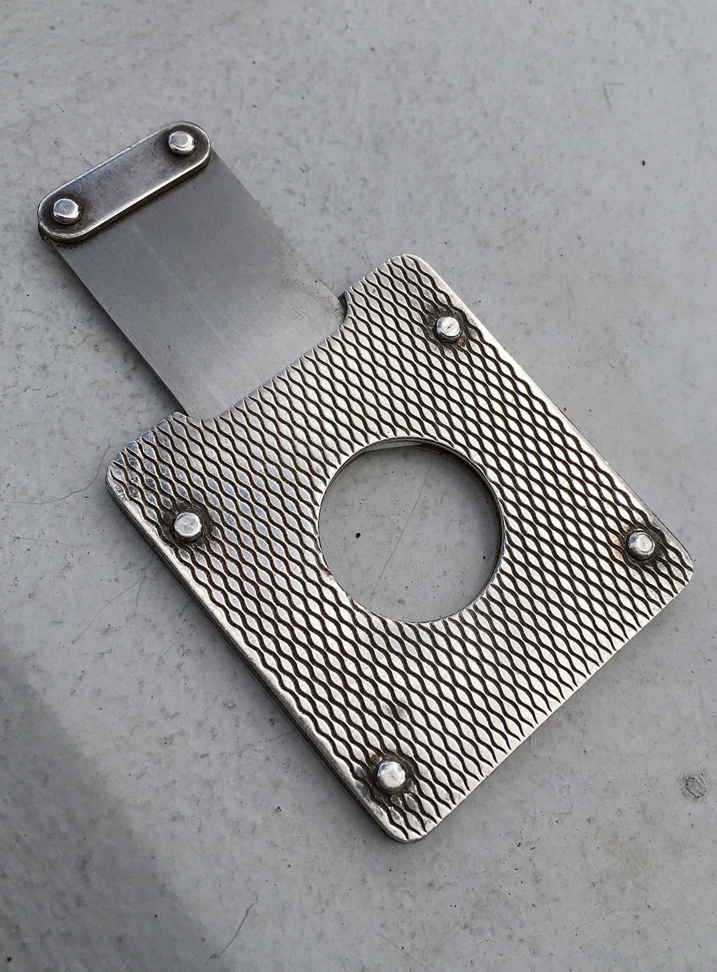Vintage Sterling Silver Burberry’s Cigar Cutter
