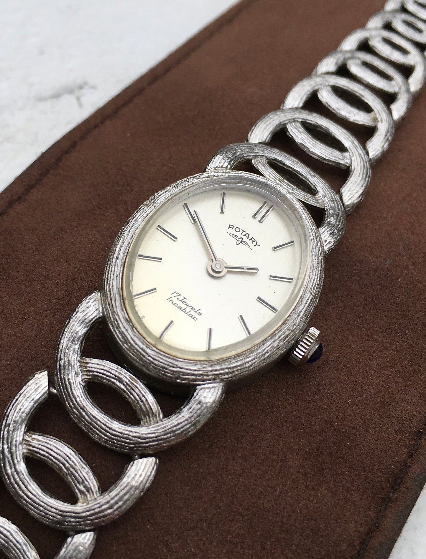 Vintage 1970s Sterling Silver Rotary