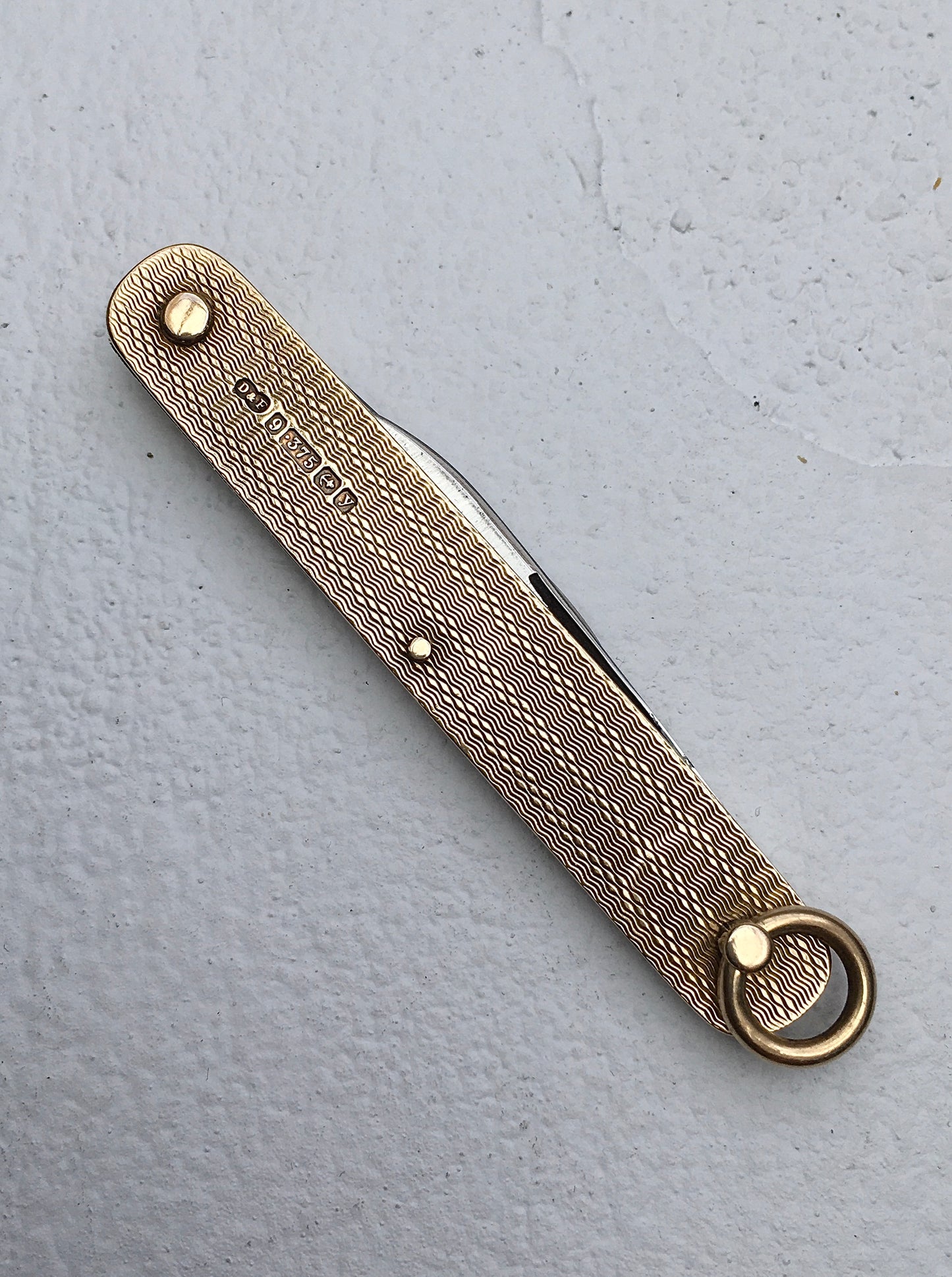 Antique Deakin & Francis 9ct Gold Pocket Knife