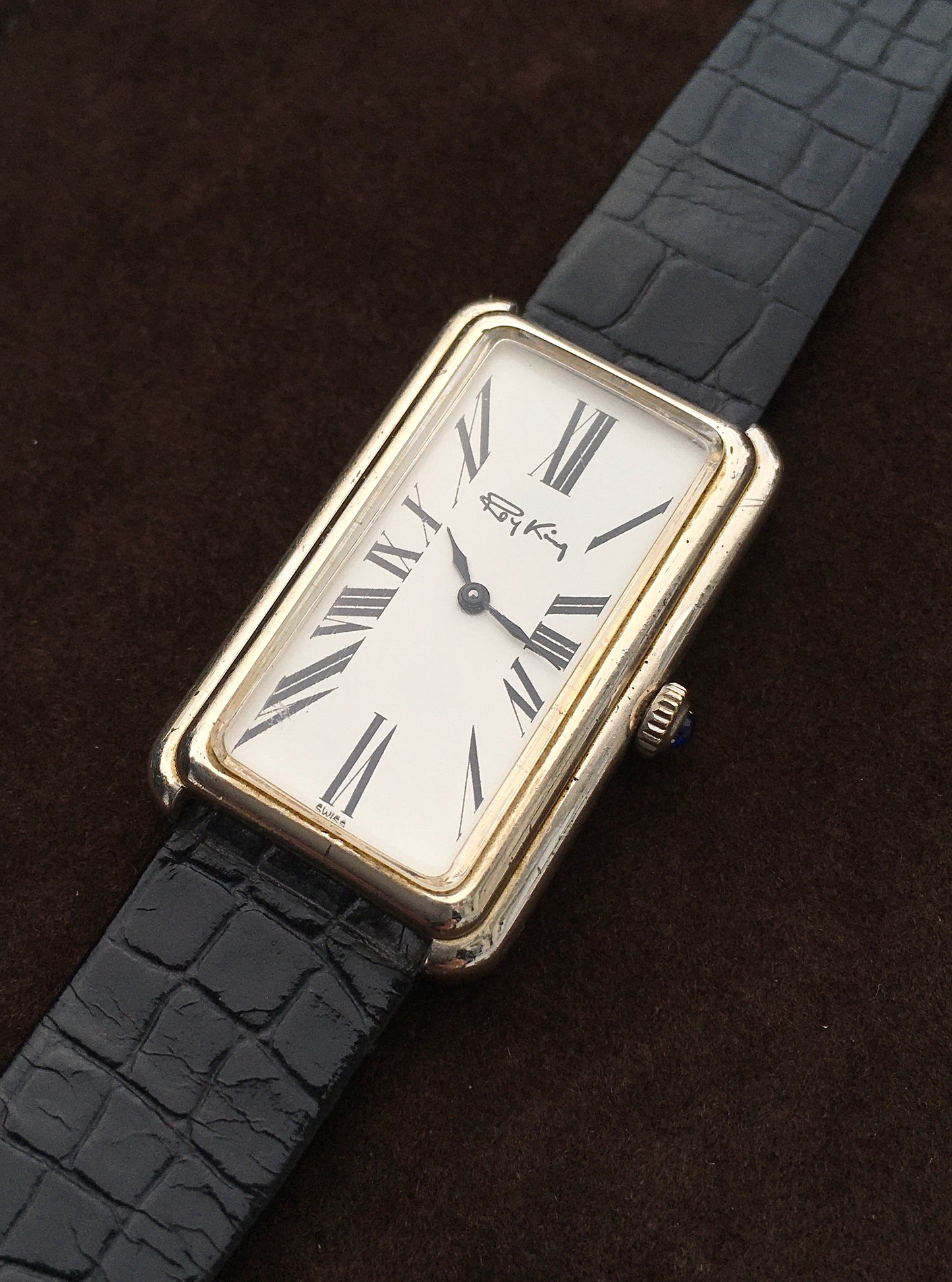 1970s Sterling Silver Roy King Wristwatch