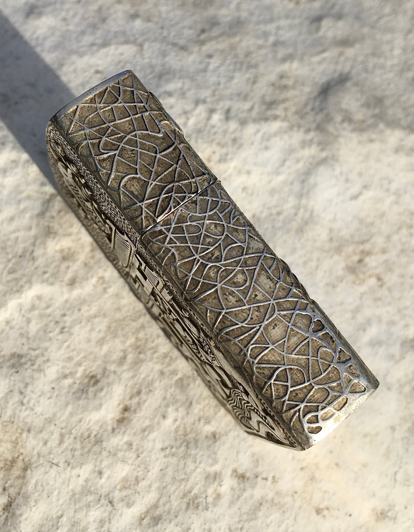 Vintage Solid Silver Lighter