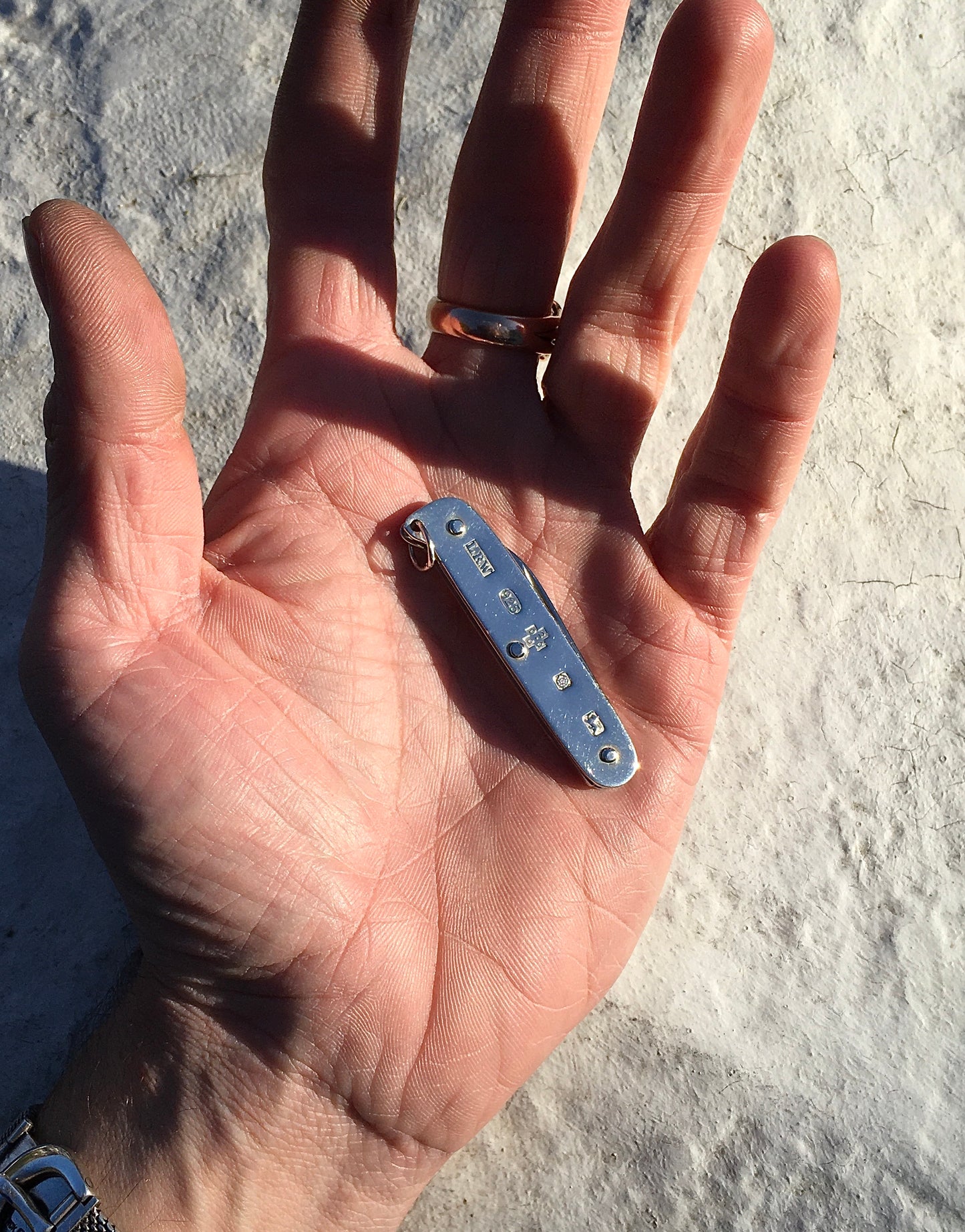 Sterling Silver Pocket Knife