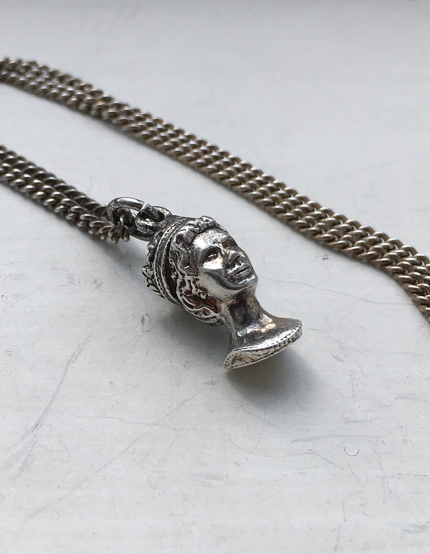 1970s Sterling Silver Jubilee Necklace