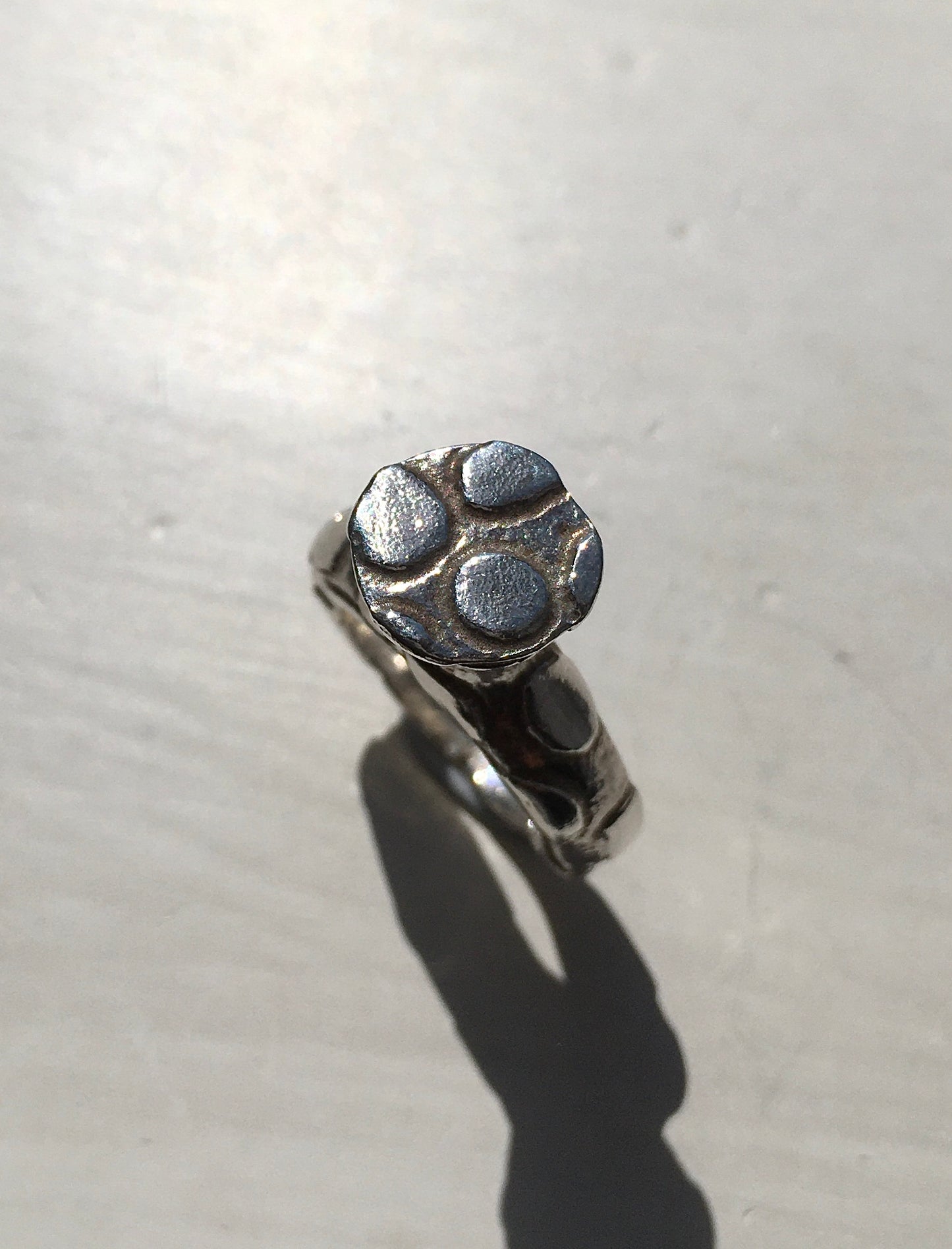 Vintage 1990s Sterling Silver Ring