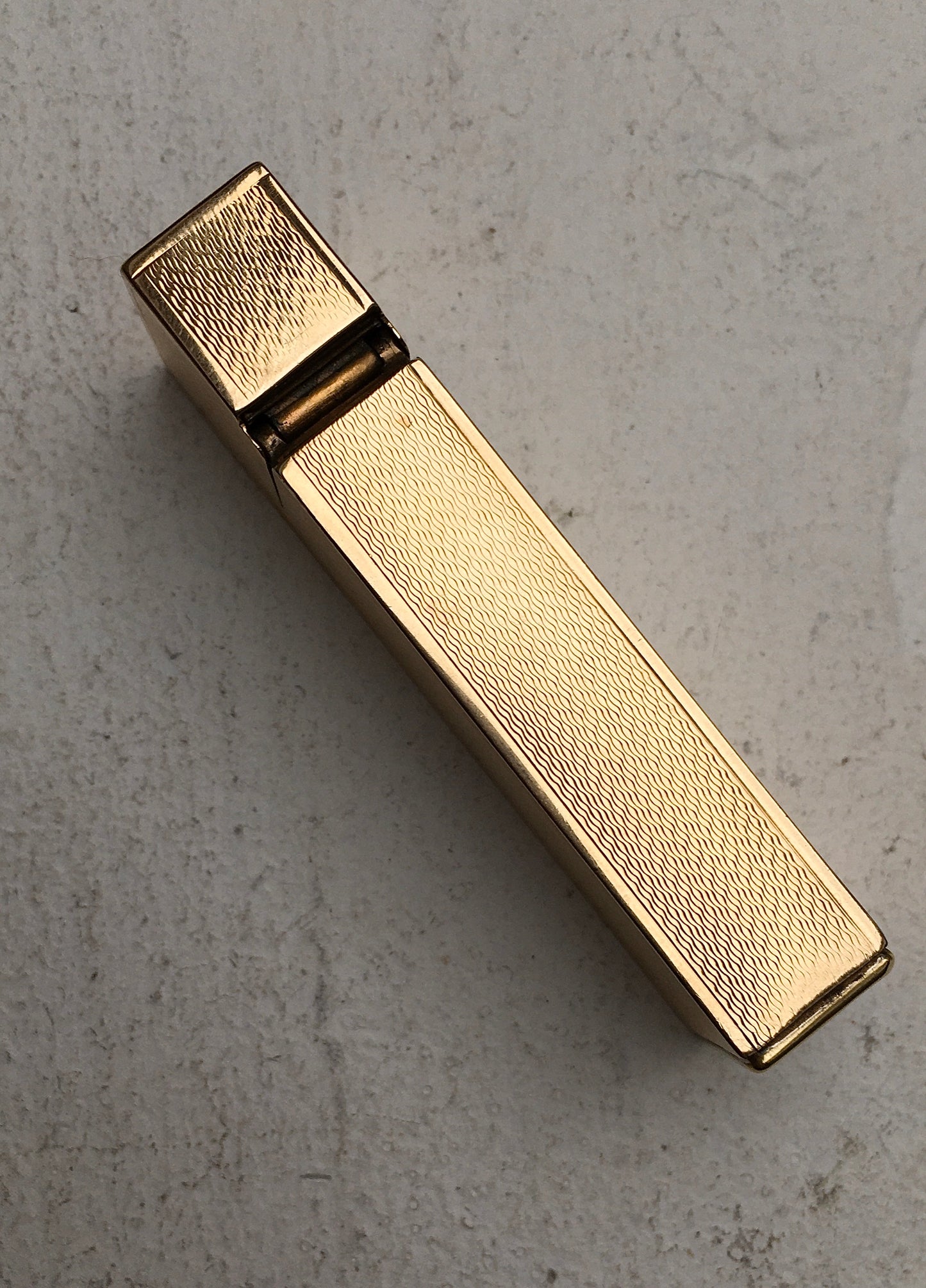 Vintage 1930s 9ct Gold Longfellow Lighter