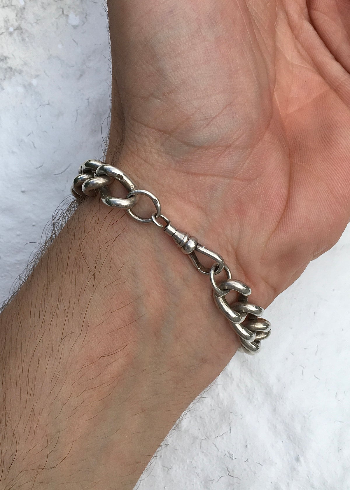 Vintage 1970s Identity Curb Link