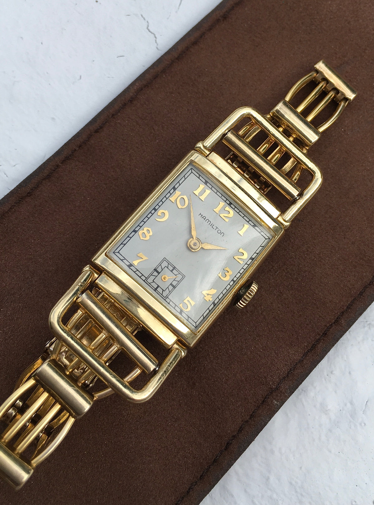 Vintage 1950s Gold Filled Hamilton