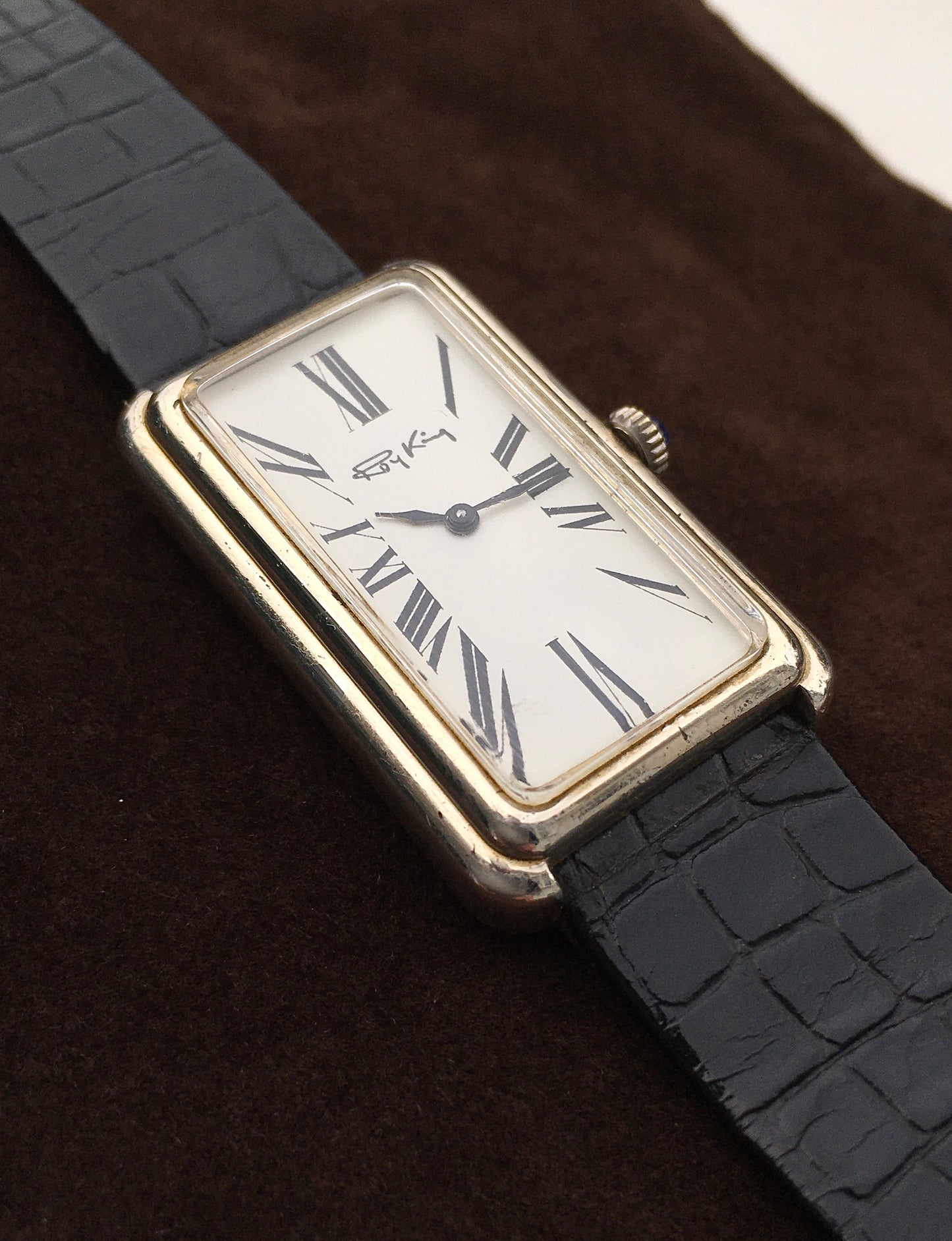 1970s Sterling Silver Roy King Wristwatch