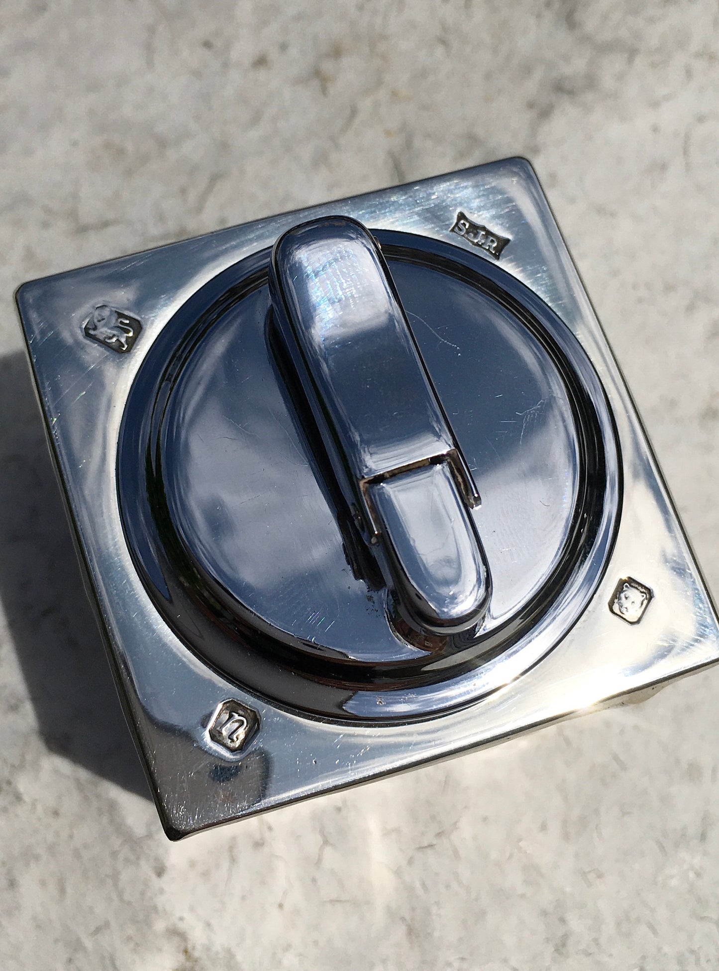 Vintage 1960s Sterling Silver Table Lighter
