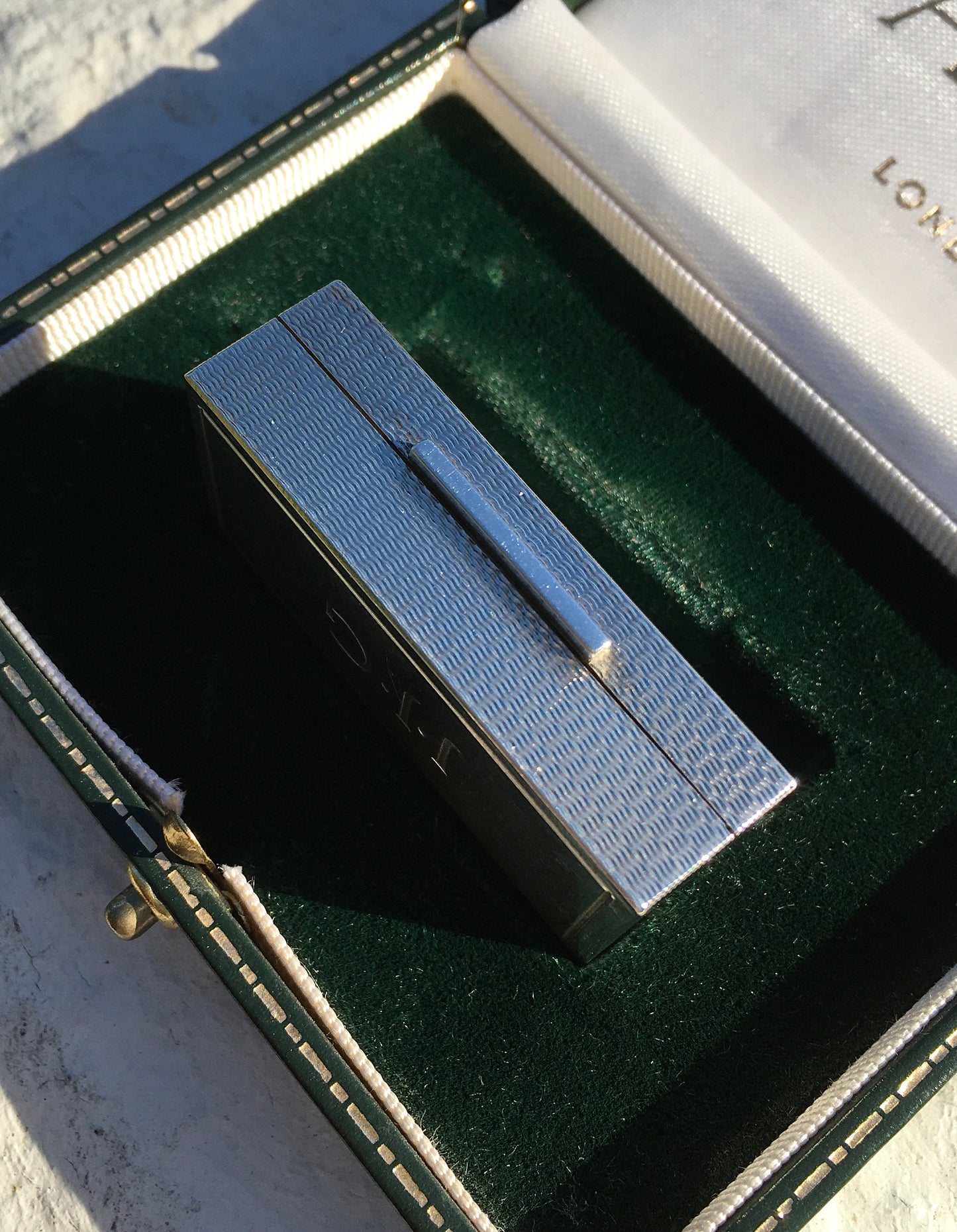 Sterling Silver Asprey Elizabeth II Pill Box