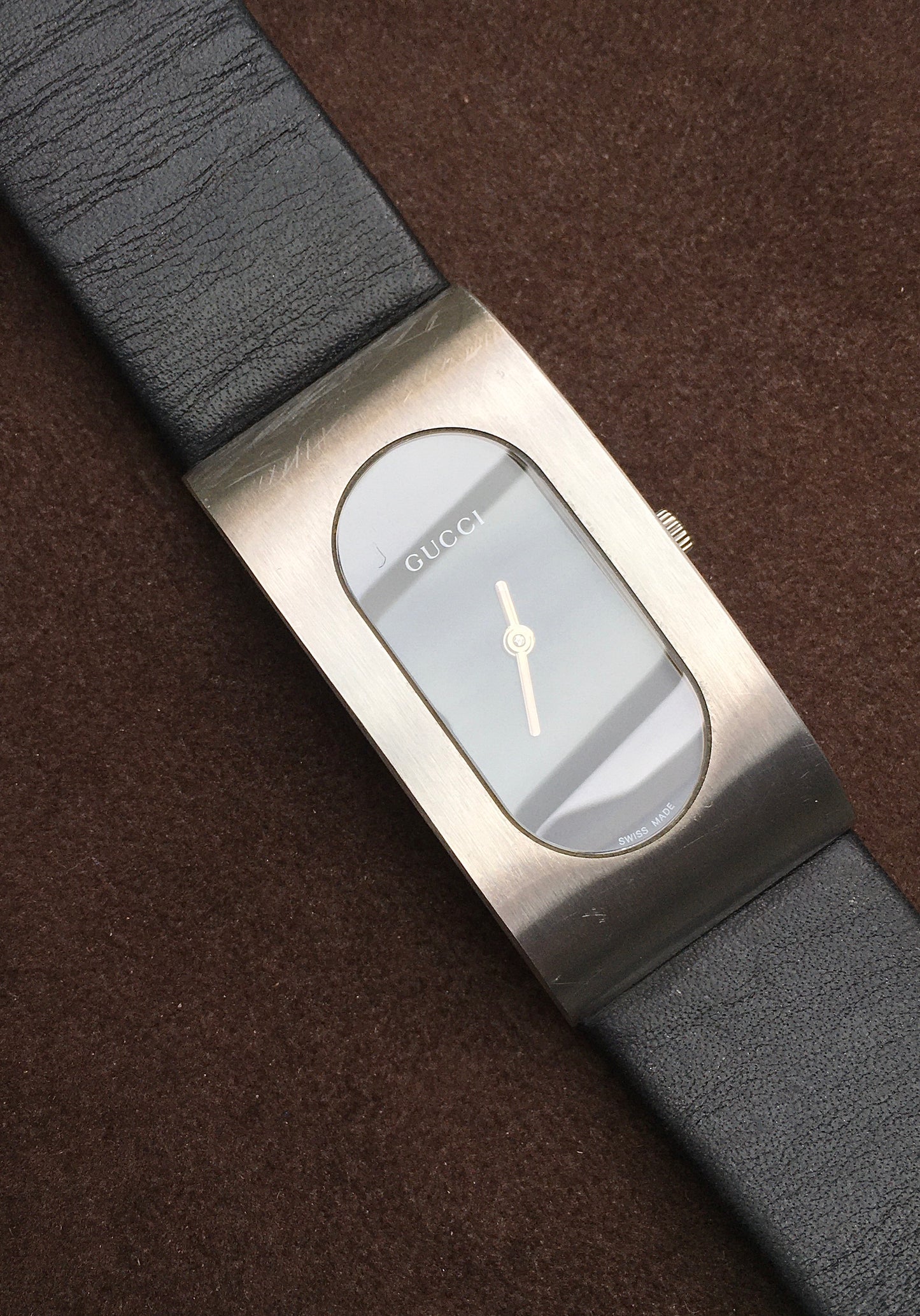 1990s Stainless Steel Gucci Watch