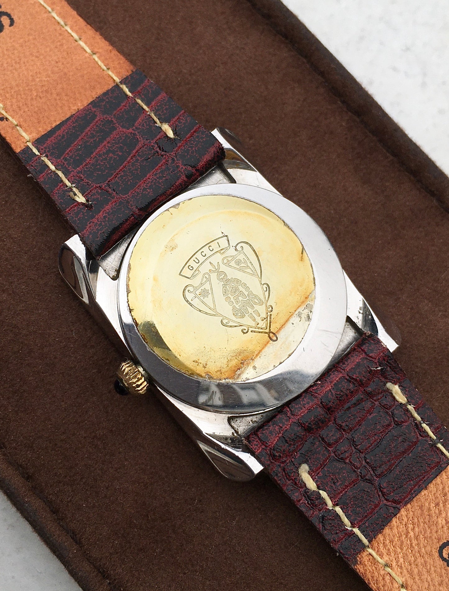 Vintage 1980s Gucci Flatline