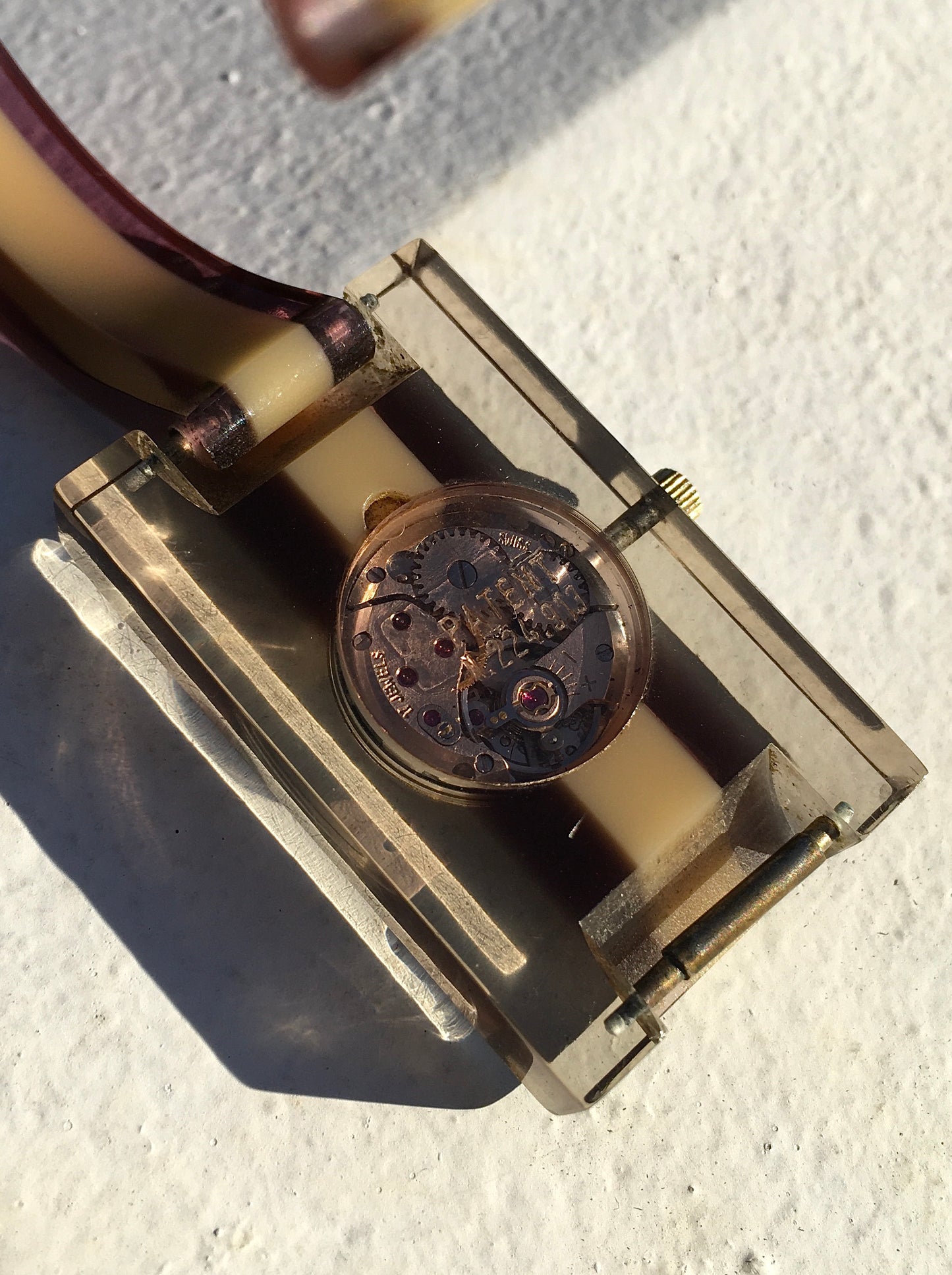 Vintage 1970s Lucite Gucci