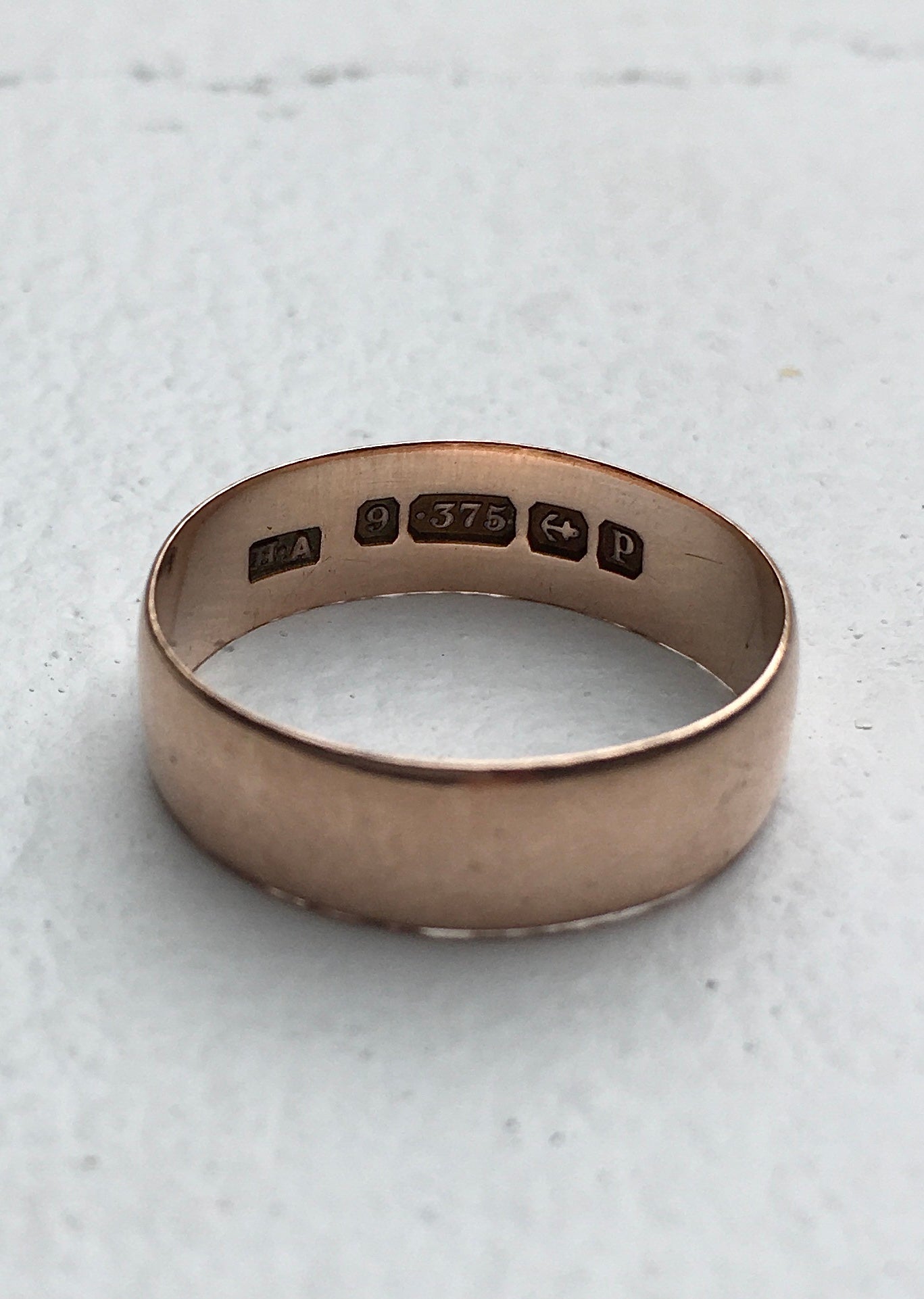 Antique Edwardian Rose Gold Band
