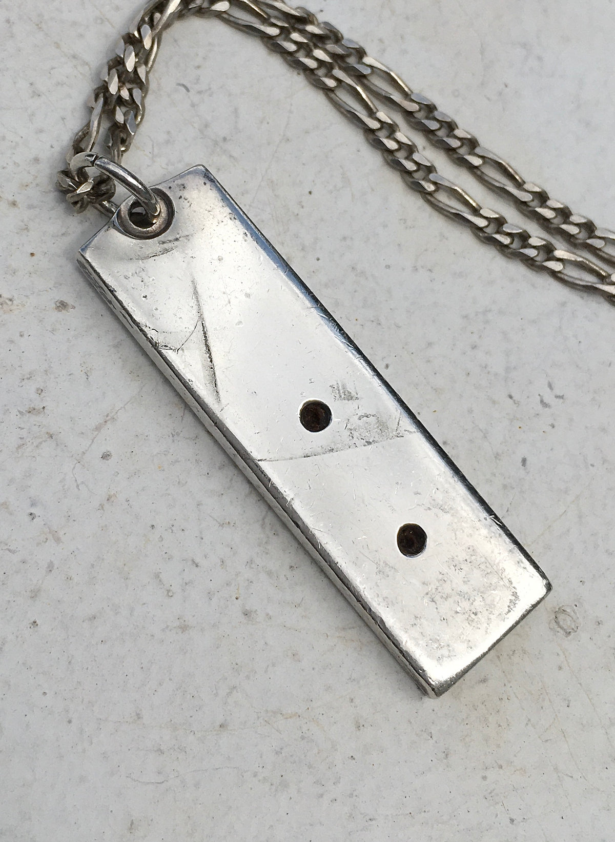 Vintage 1980s Sterling Silver Ingot
