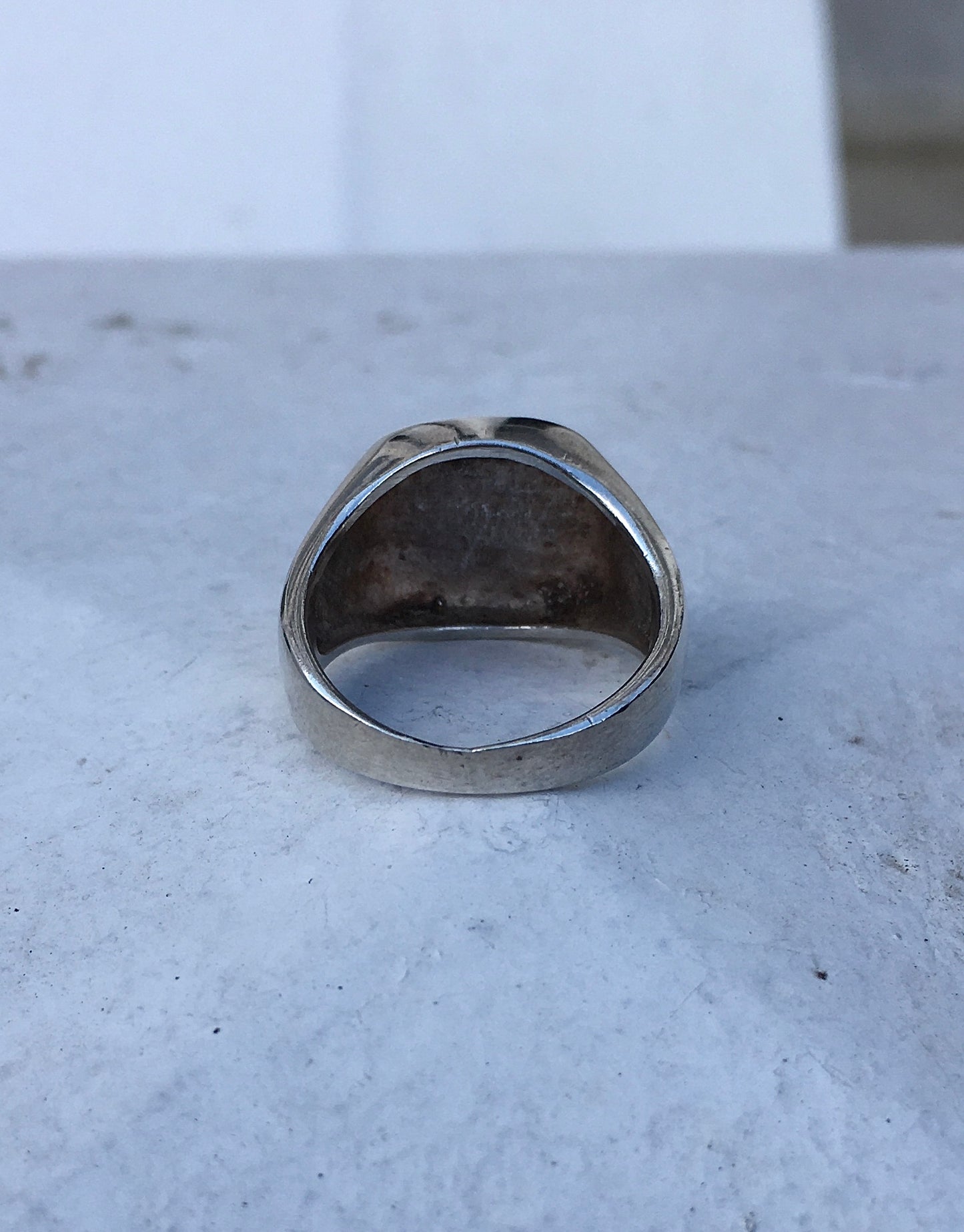 Sterling Silver Signet Polished