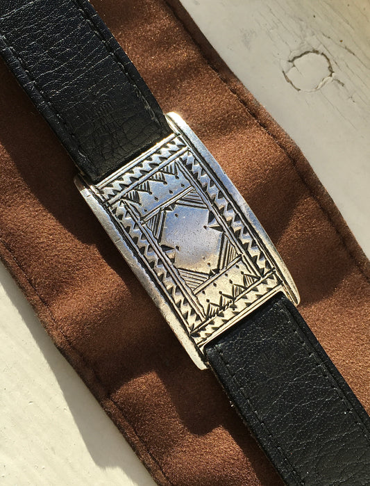 Vintage Sterling Silver ‘Touareg’ Hermès Bracelet