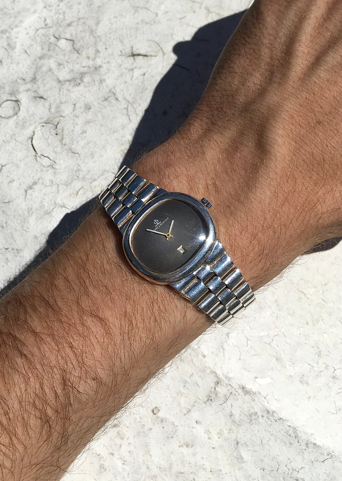 Vintage Silver Baume & Mercier