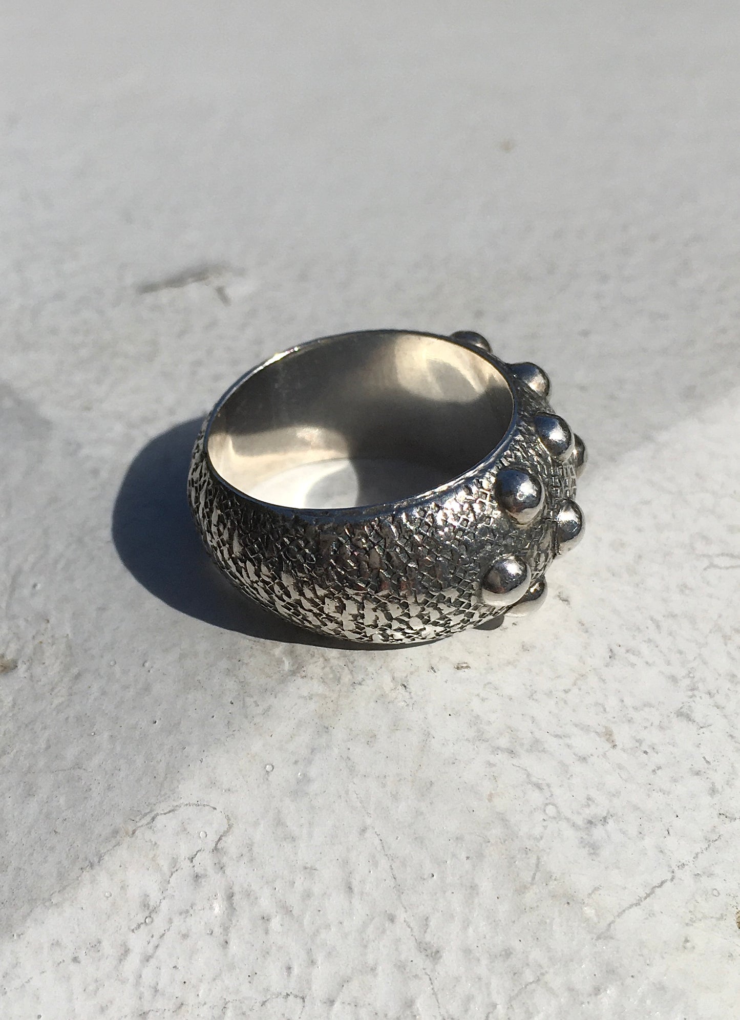 Vintage 1970s Sterling Silver Ring