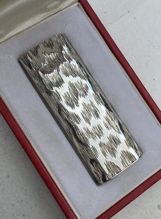 Vintage 1980s Sterling Silver Cartier