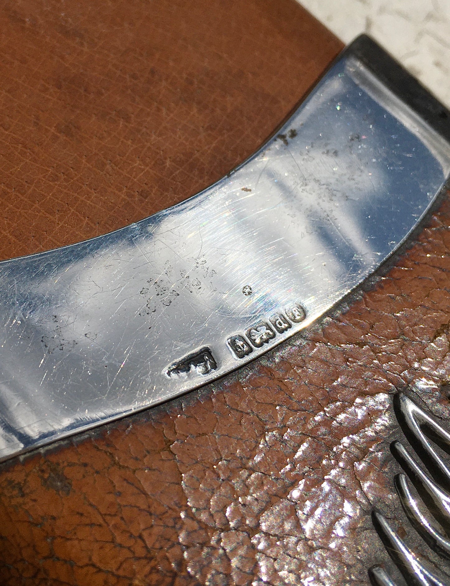 Antique Sterling Silver Mounted Cigar Case