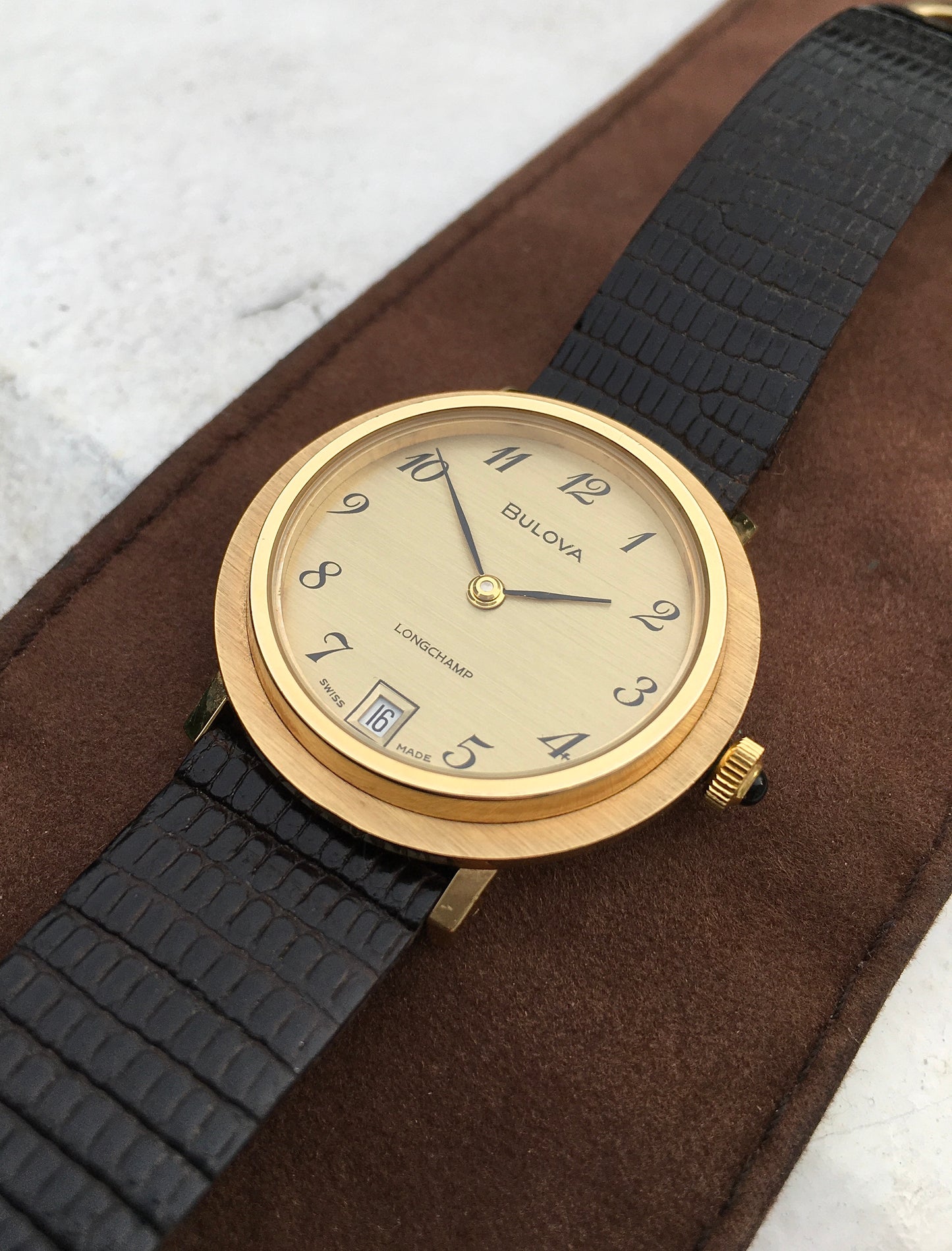 Vintage 1980s Bulova Longchamp