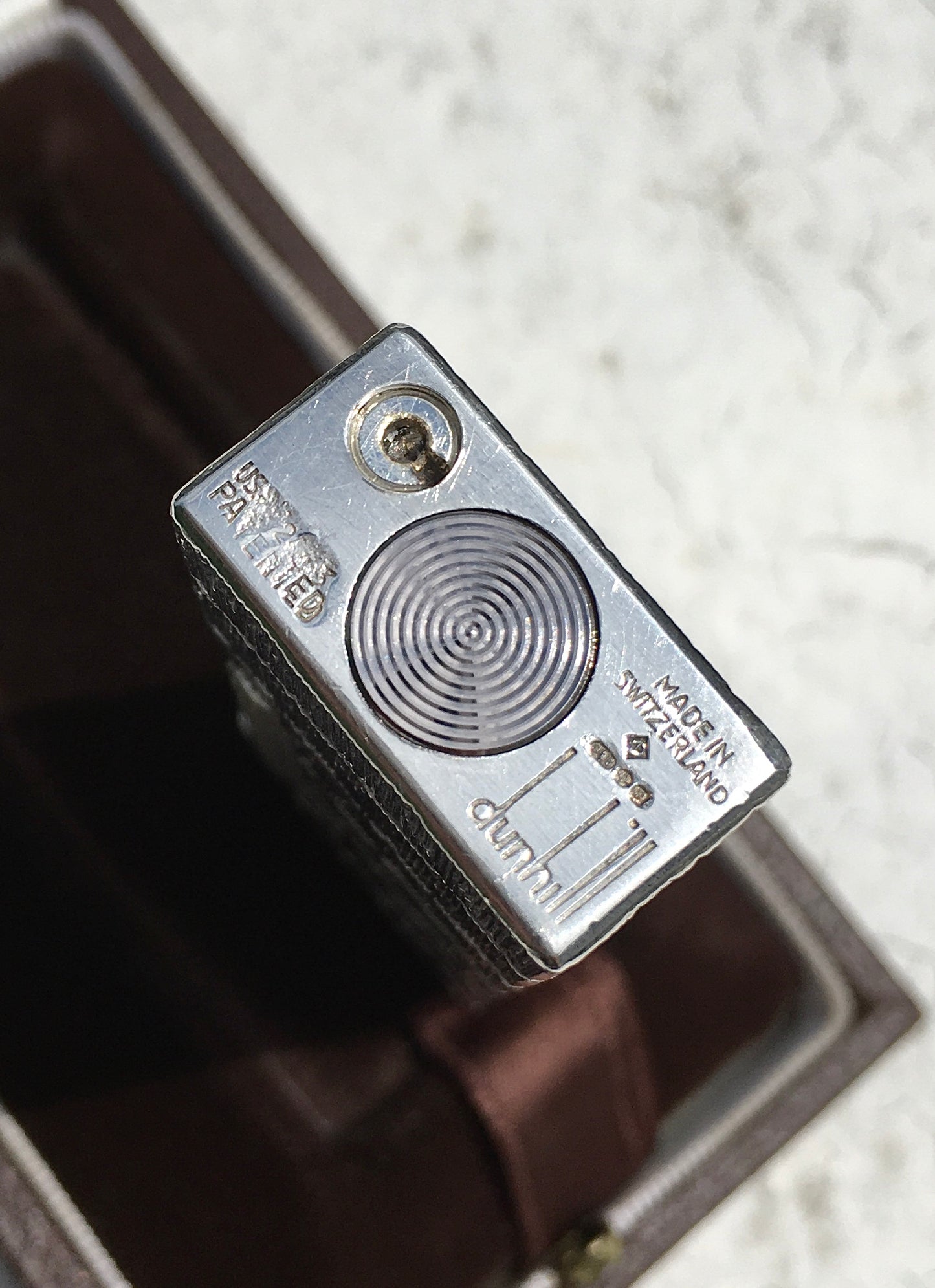 Vintage 1970s Sterling Silver Dunhill Rollagas