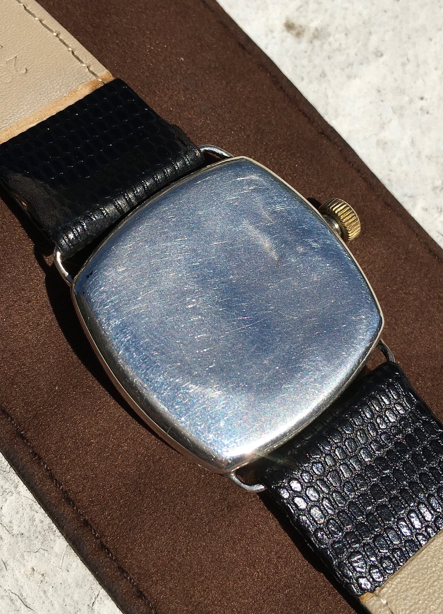 Antique Sterling Silver Omega